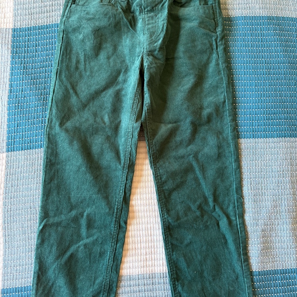 H&M Boys Emerald Corduroy Pants